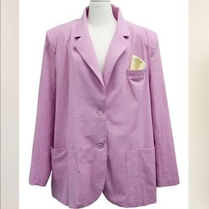 STORETS BRIANNA OVERSIZED HANDKERCHIEF BLAZER
